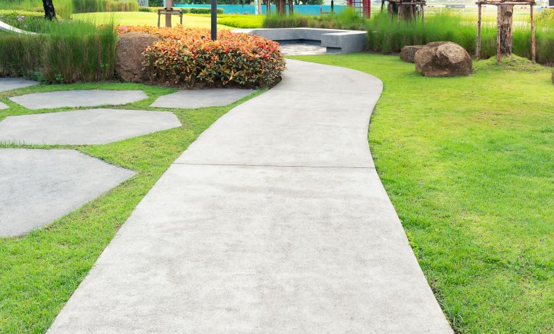 Outdoor Walkway Construction